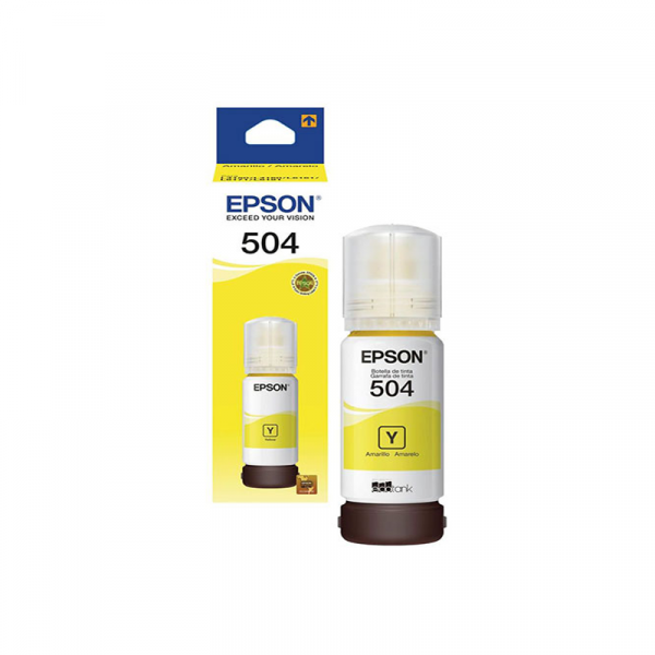 Tinta EPSON 504 YELLOW