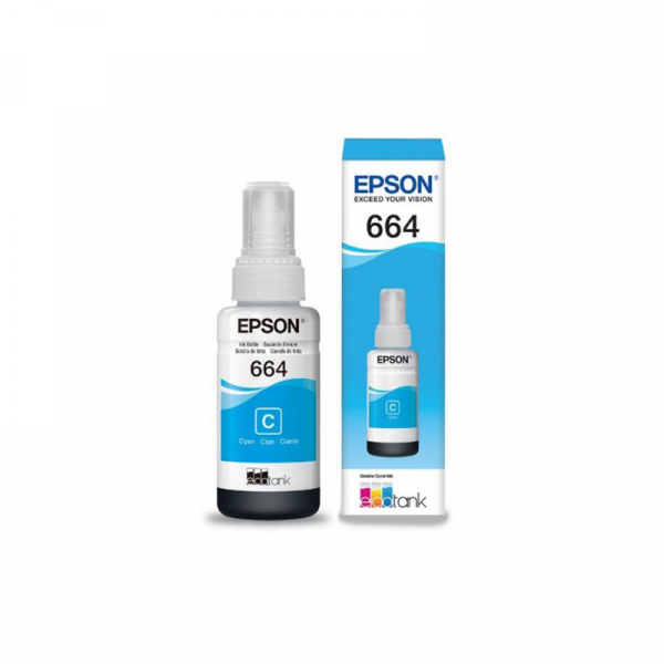 Tinta EPSON 664 CYAN